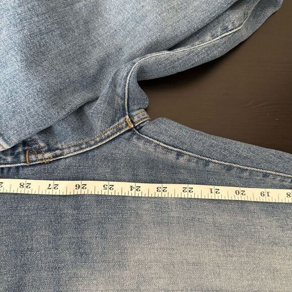 J Crew Jeans Womens 25P Blue High Rise Waist Classic Vintage Distressed Denim - Picture 14 of 14